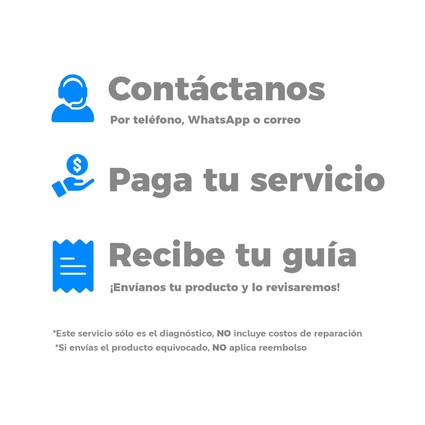 Servicio de diagnóstico para productos BINDEN