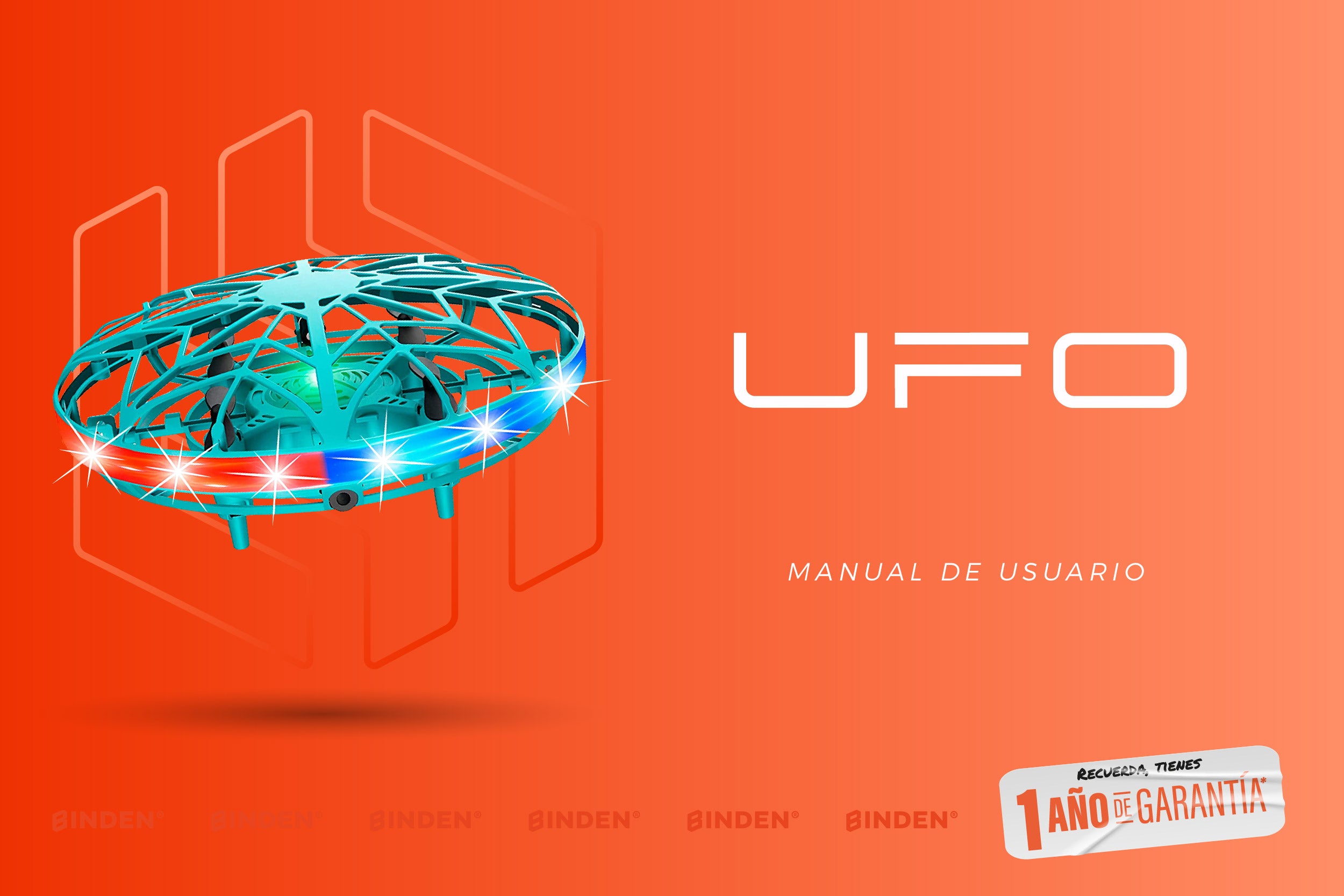 Manual de usario: Drone UFO - BINDEN